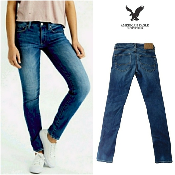 American Eagle Outfitters Denim - AEO SUPER SKINNY ACTIVE FLEX SKINNY JEANS
